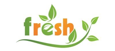 Fresh logo vector icon template